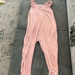 Smash & Tess Sweetheart Romper in Rose